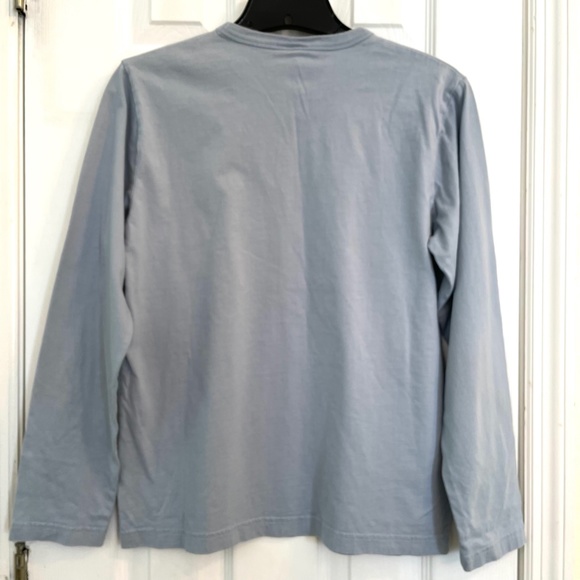 SOLD Mini Boden Blue Car Tee Size 11-12  Shirt Long Sleeve cotton - Picture 2 of 9